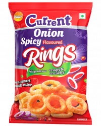 Current Spicy Onion Flavoured Rings 50G