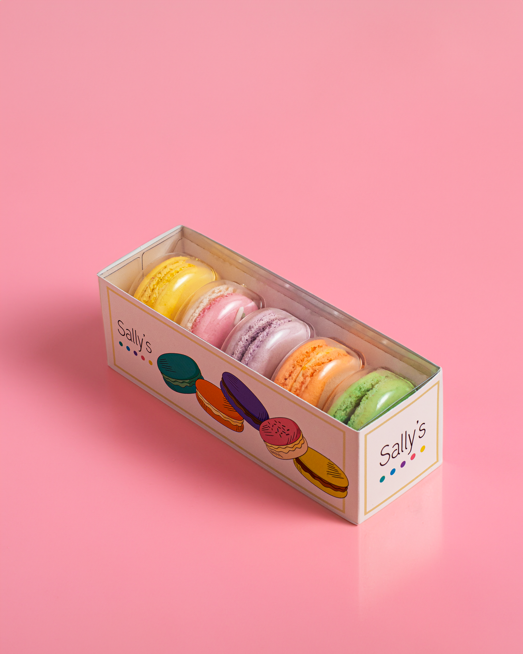 5-Piece Macaron Box