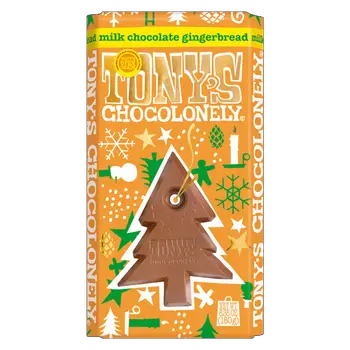 Snacks & Sweets, Tony's Chocolonely Milk Chocolate Gingerbread