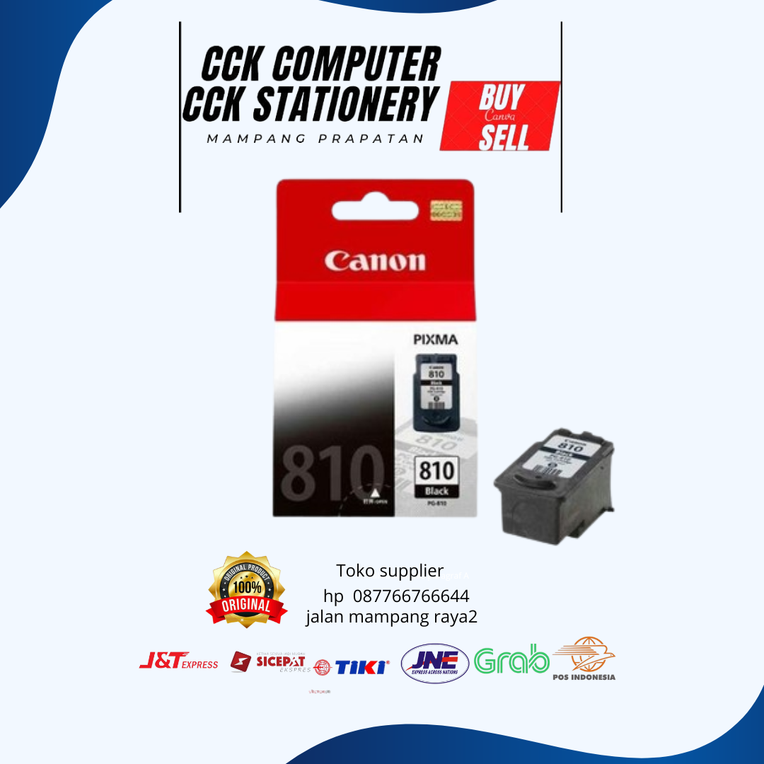 Tinta canon 810 dan canon 811 original