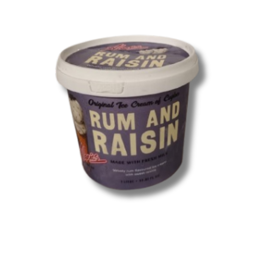 Alerics Ice Tub Rum & Raisin 1L 