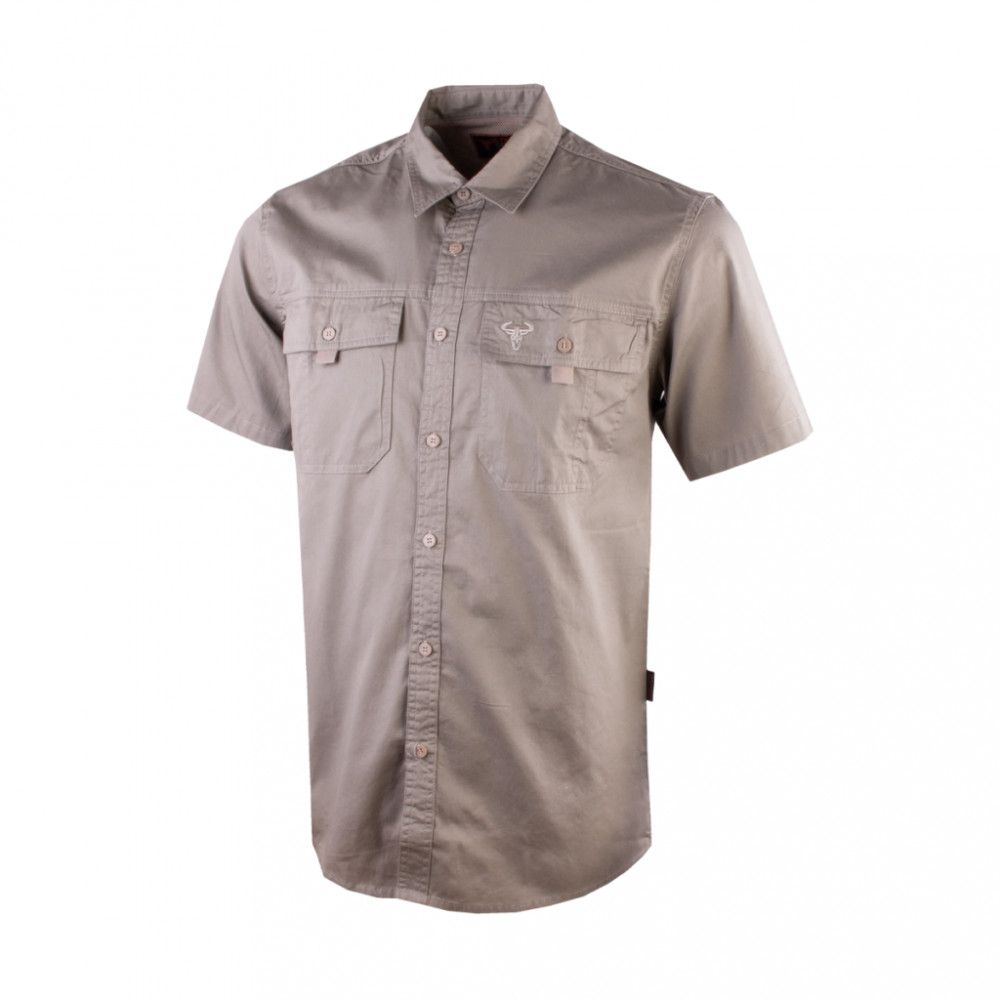 Wildebees Twill Vented Short Sleeve Shirt