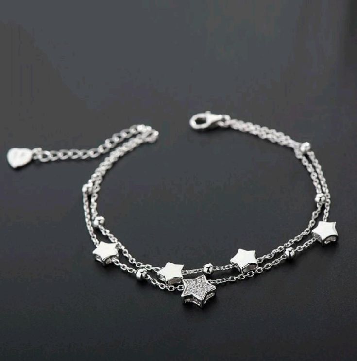 Pulseira feminina prata esterlina 925