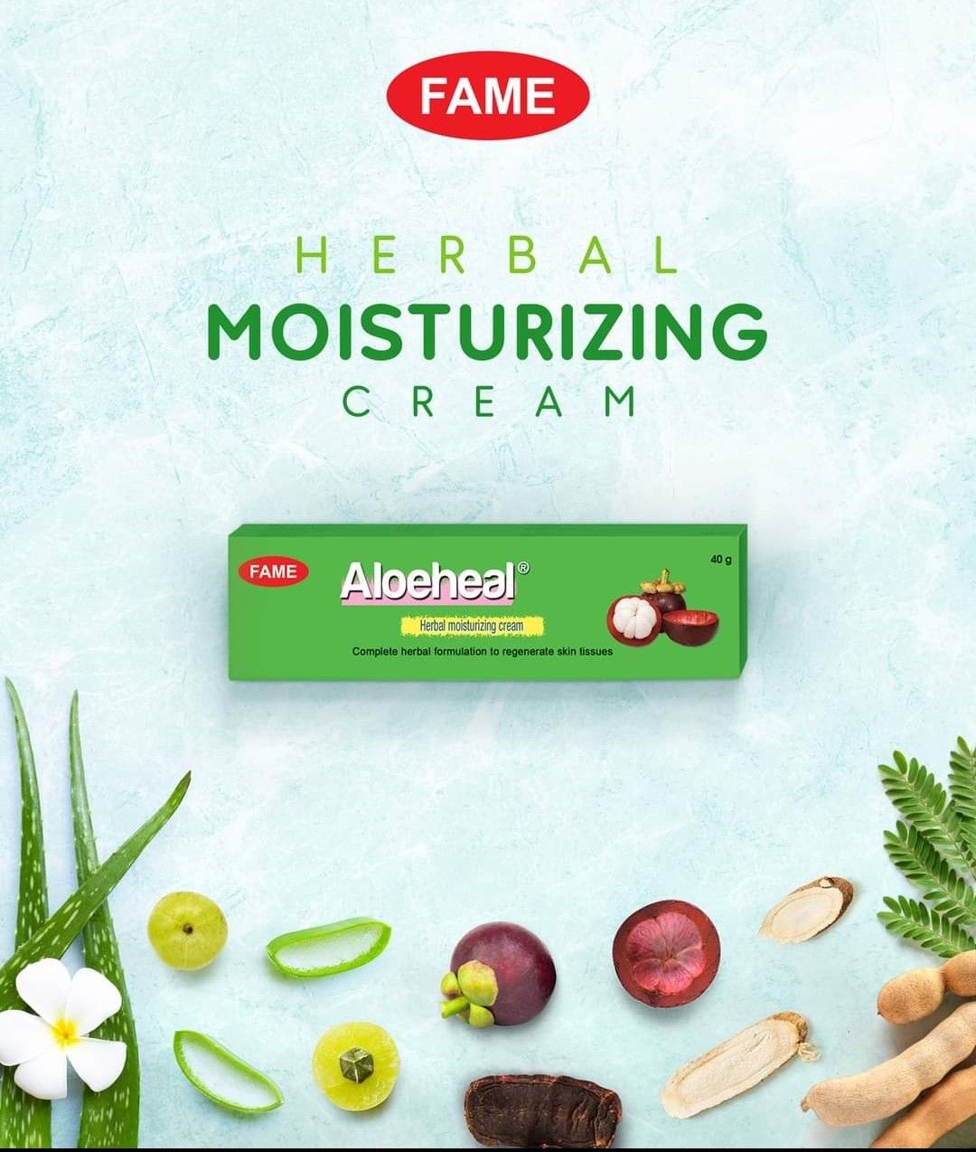 Fame_Aloeheal Herbal Moisturizing Cream 