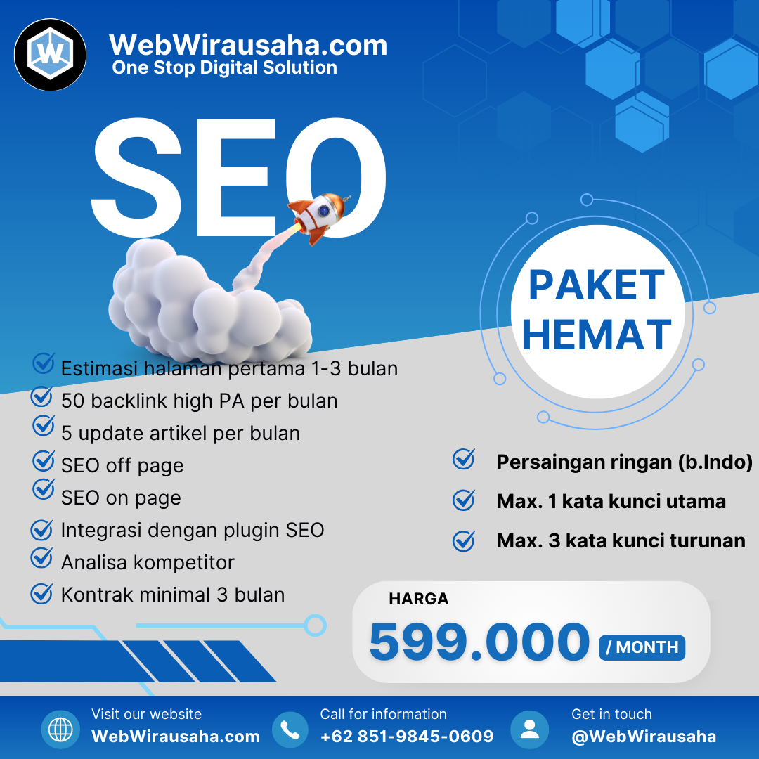 Jasa Layanan SEO (Paket Hemat)