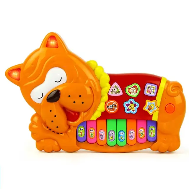 Piano chiot Keess pour enfants, multicolore