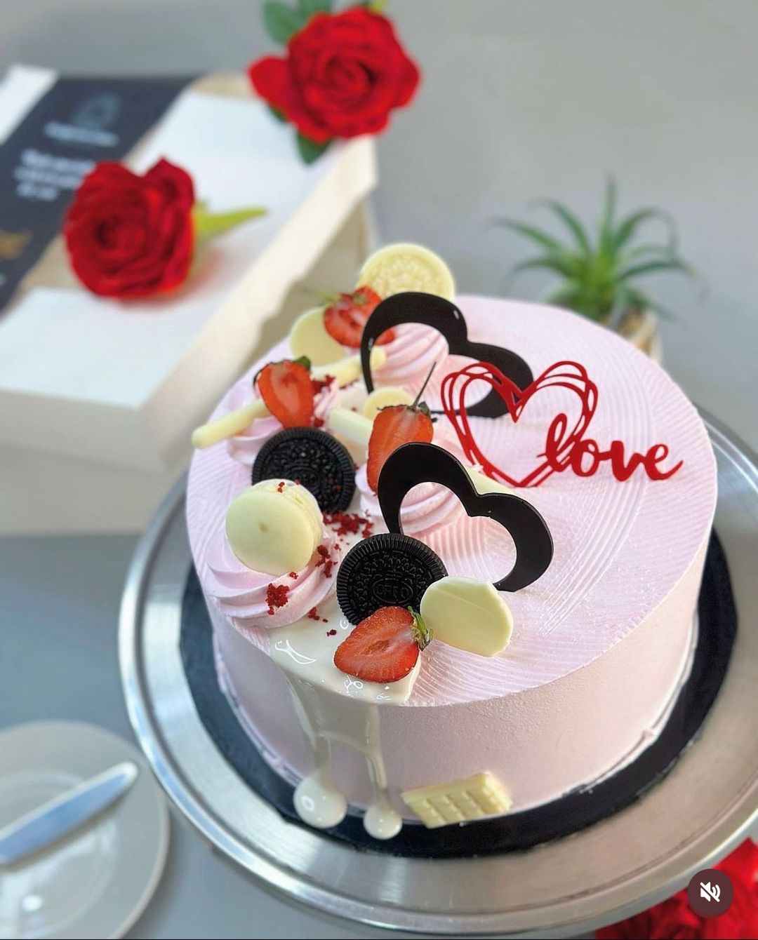  10 inches 1 Layer Whipped cream cake   