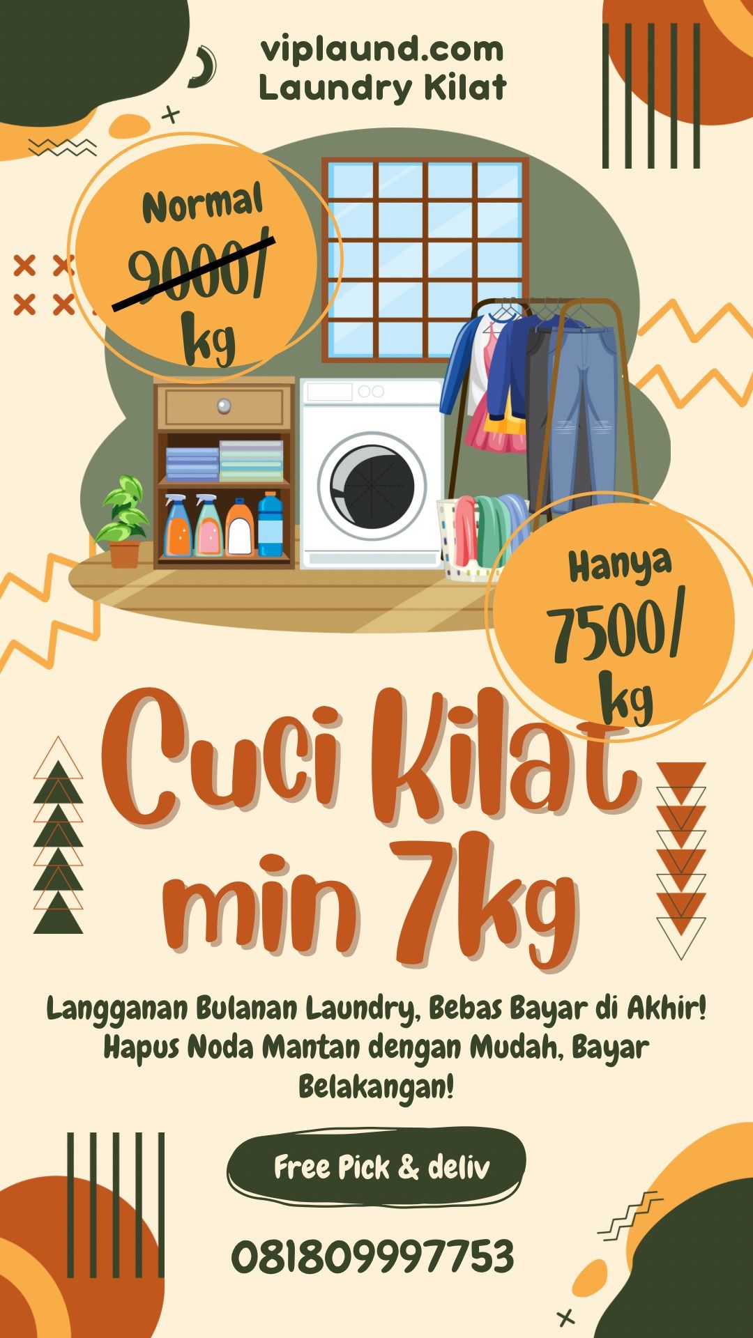 Cuci kilat 1 hari promo november