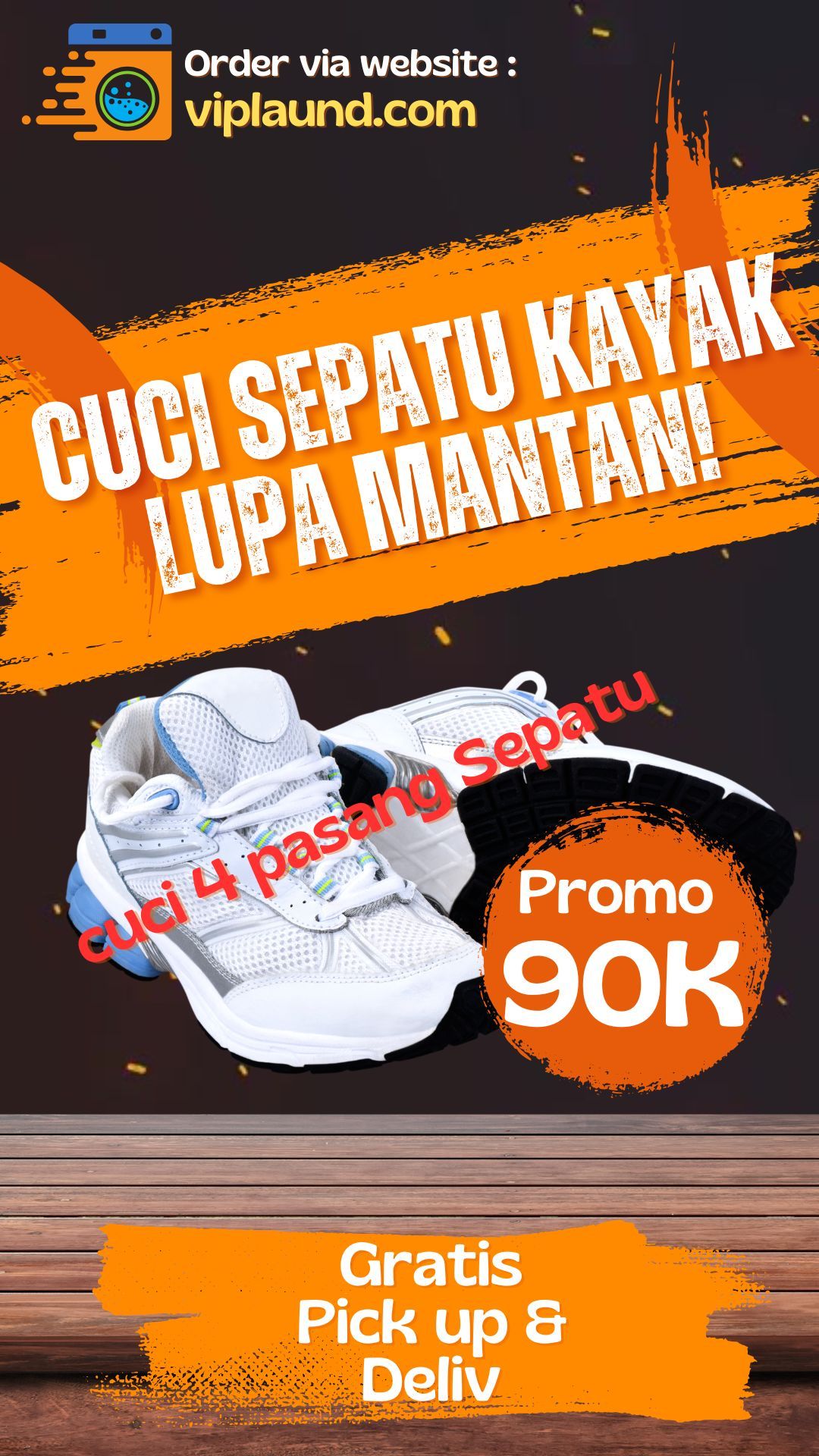 Berrrrpromo november Sepatu mantan