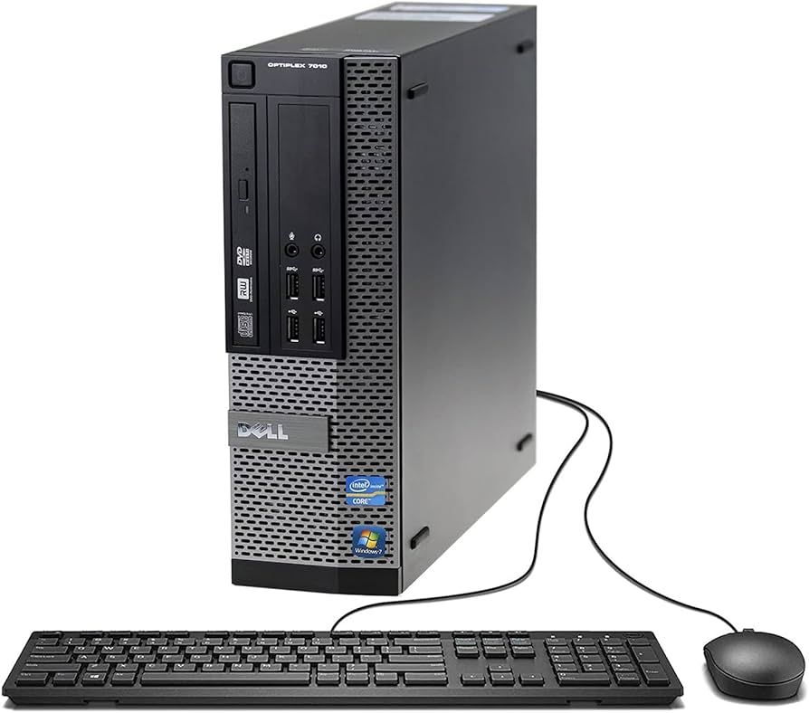 CPU REFURBISHED DELL MINI DESKTOP 7010/CI5 3RA GEN/8GB RAM/500 GB HDD+MAUSE,TECLADO Y CABLE DE PODER