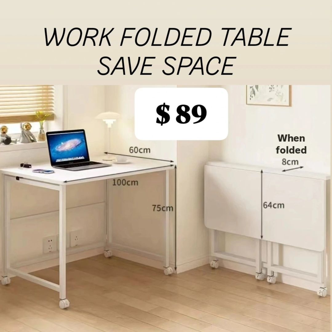 WORK FOLDED TABLE (INSTOCK)