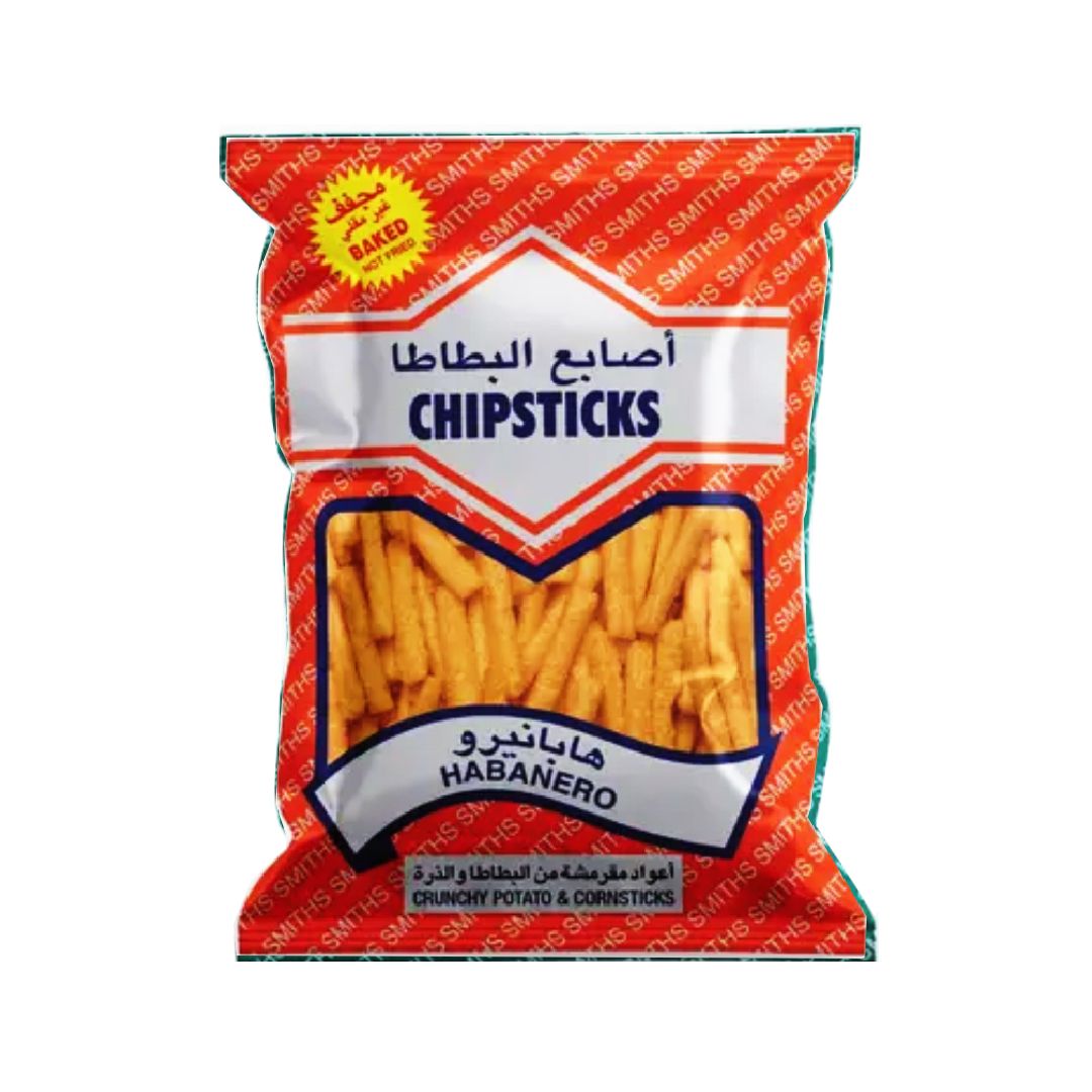 SMITHS SQUARE CRISPS HABANERO 20GM