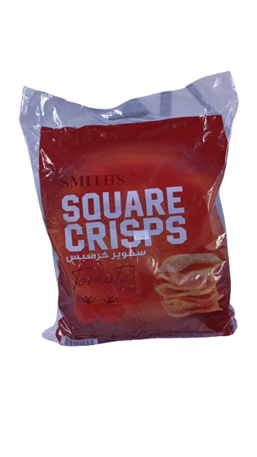 SMITHS SQUARE CRISPS TOMATO 25*20G