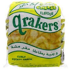 SMITHS CHIPS QRAKERS CHEESE 25*20G