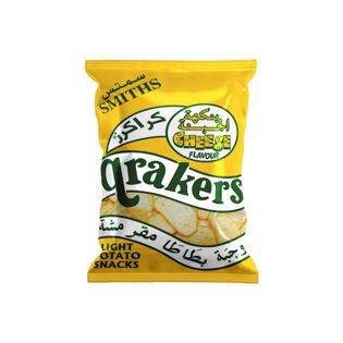 SMITHS QRAKERS CHEESE CHIPS 65G