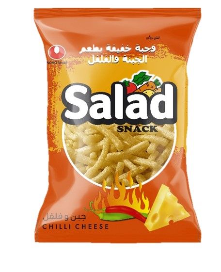 NONG SHIM SALAD SNACK CHILLI CHEESE FLAVOUR 75G