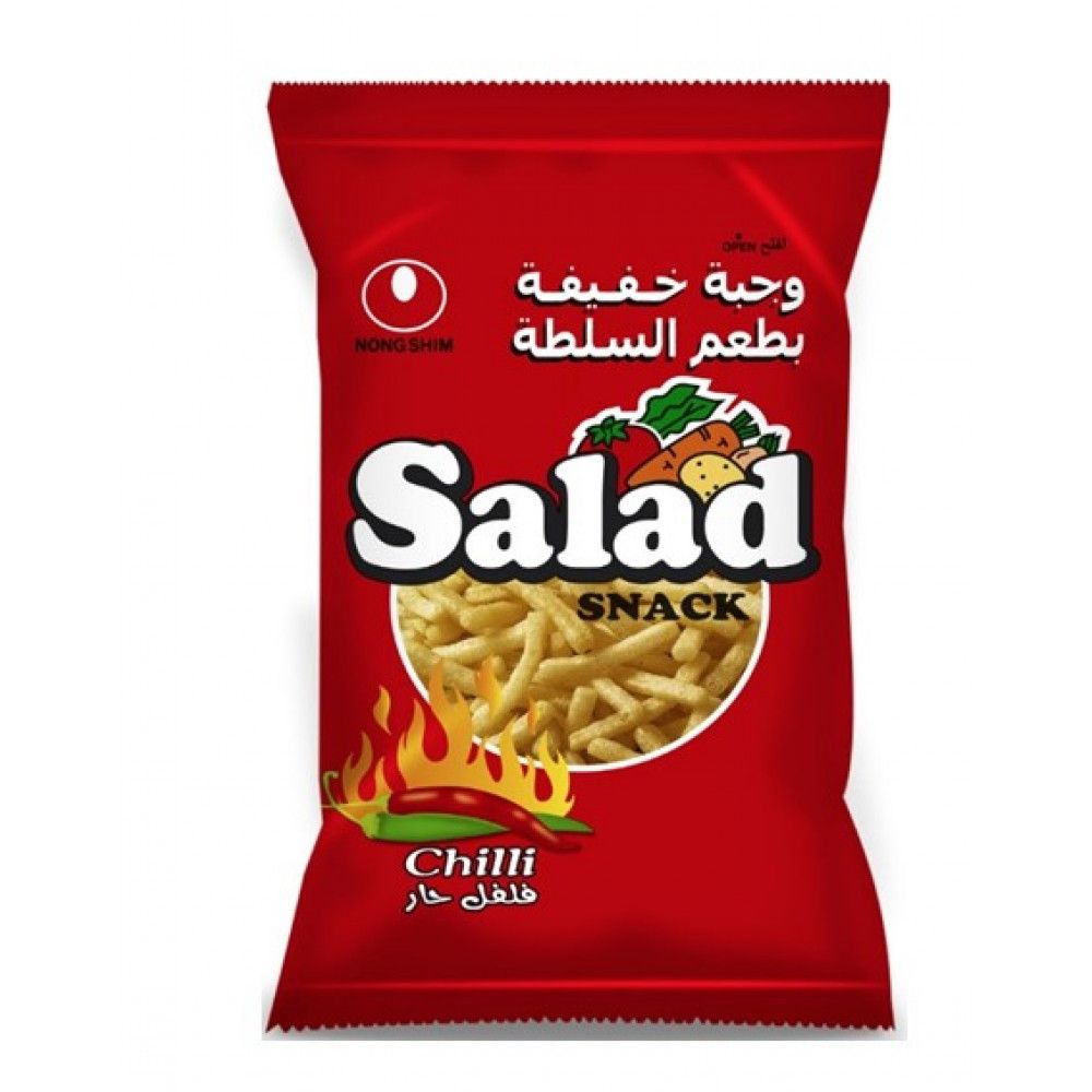 NONG SHIM SALAD SNACK CHILLI FLAVOUR 75G