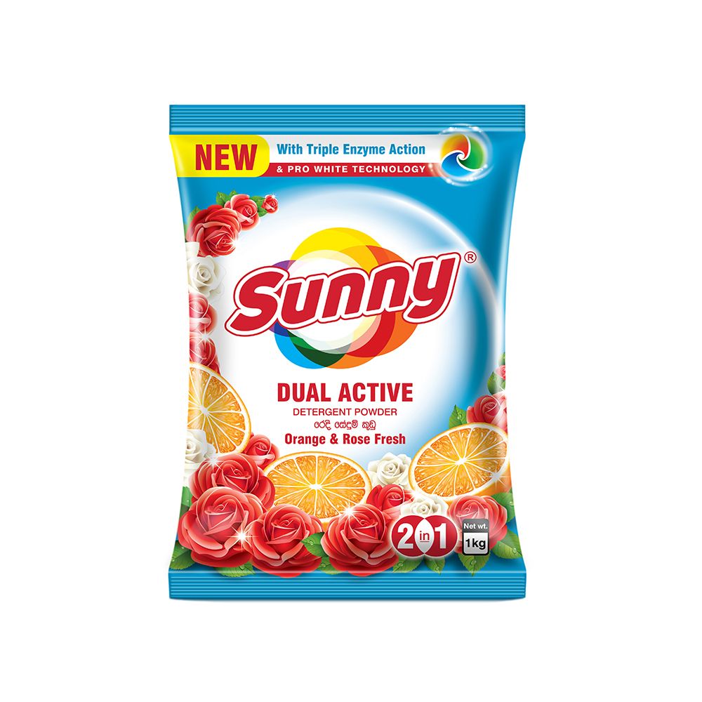 Sunny Dual Active  Detergent Powder 2in1 1kg