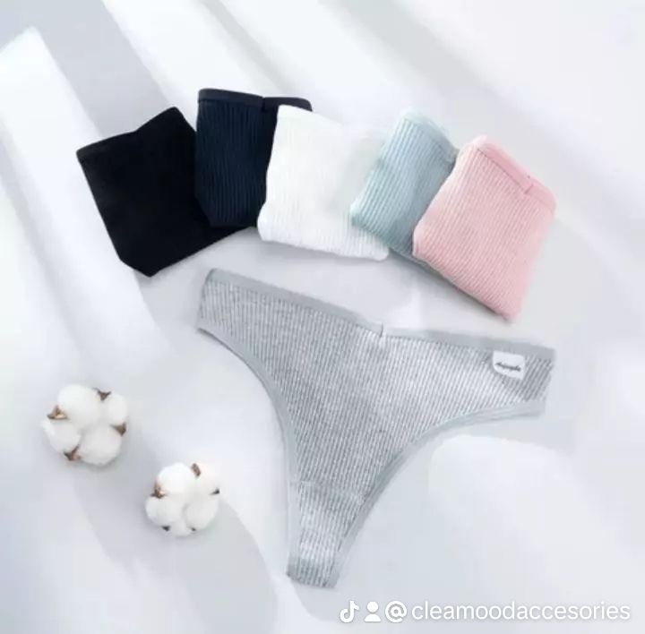 100% Cotton thongs