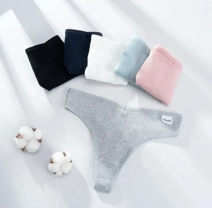 100%cotton thongs 