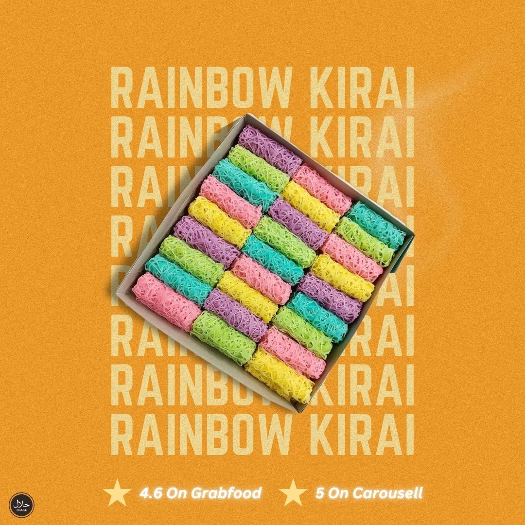 10 Pax | Rainbow Roti Kirai + Curry