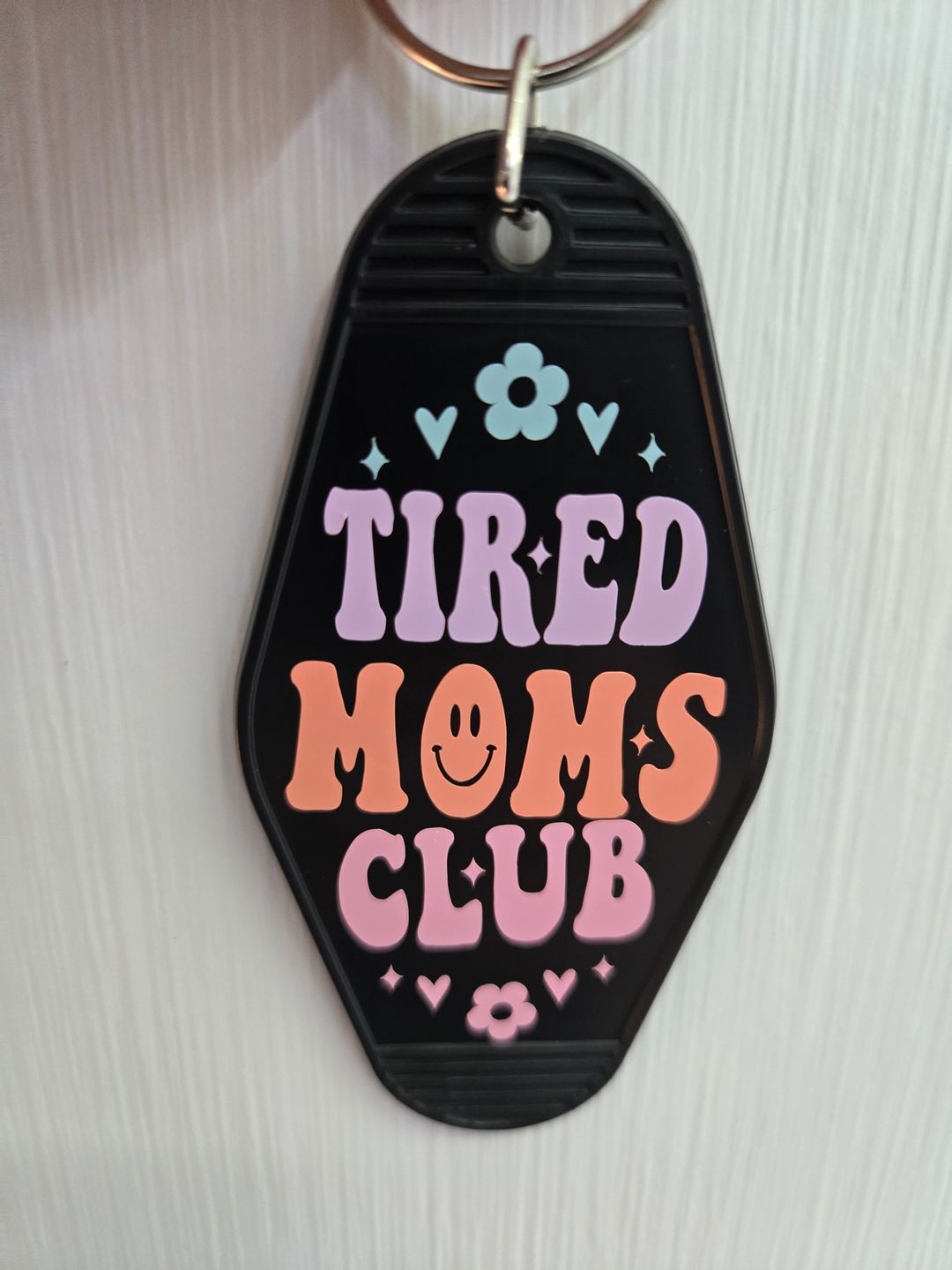 Tired Moms Club Motel Keychain (Pre-Order)