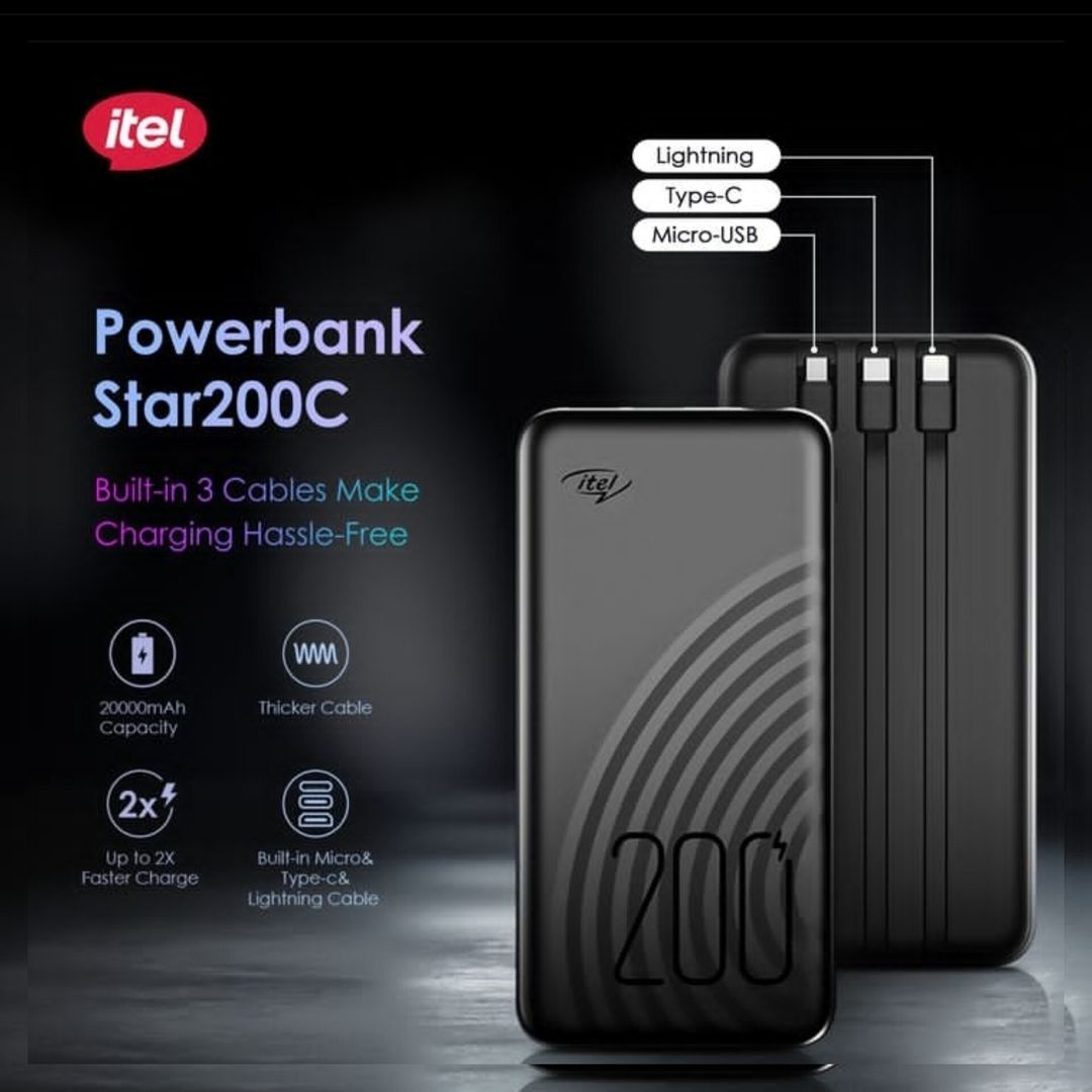 POWERBANK ITEL STAR200C 