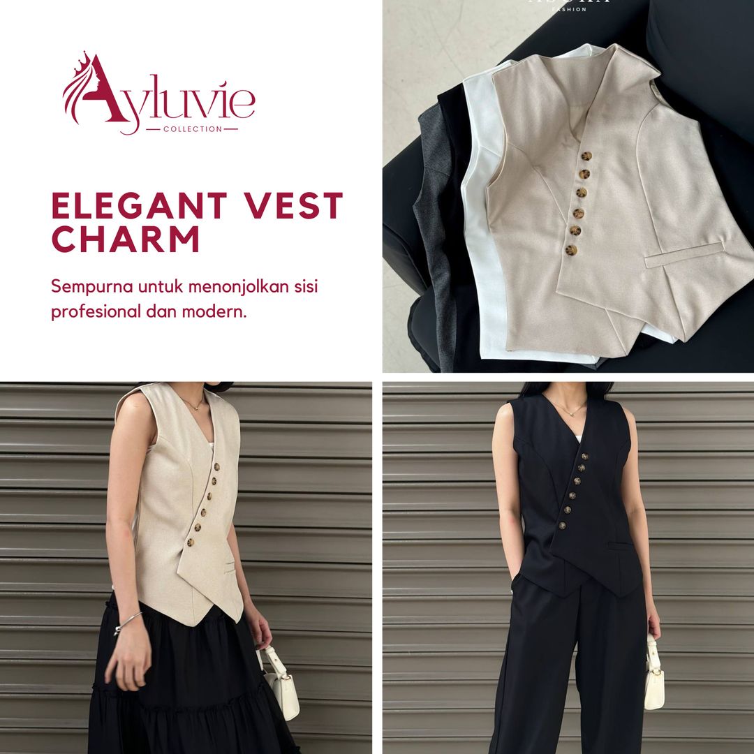 Elegant Vest Charm