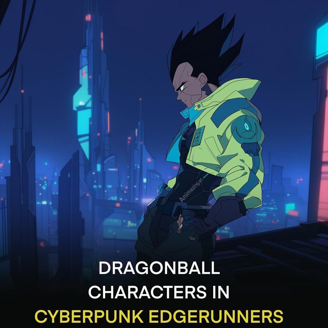 Dragón Ball ✖️ Cyberpunk 