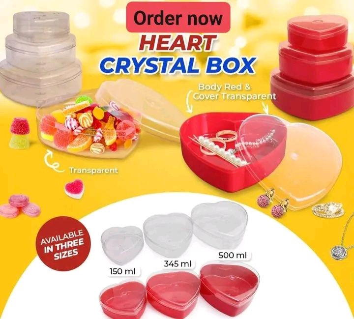 Heart Crystal Box 