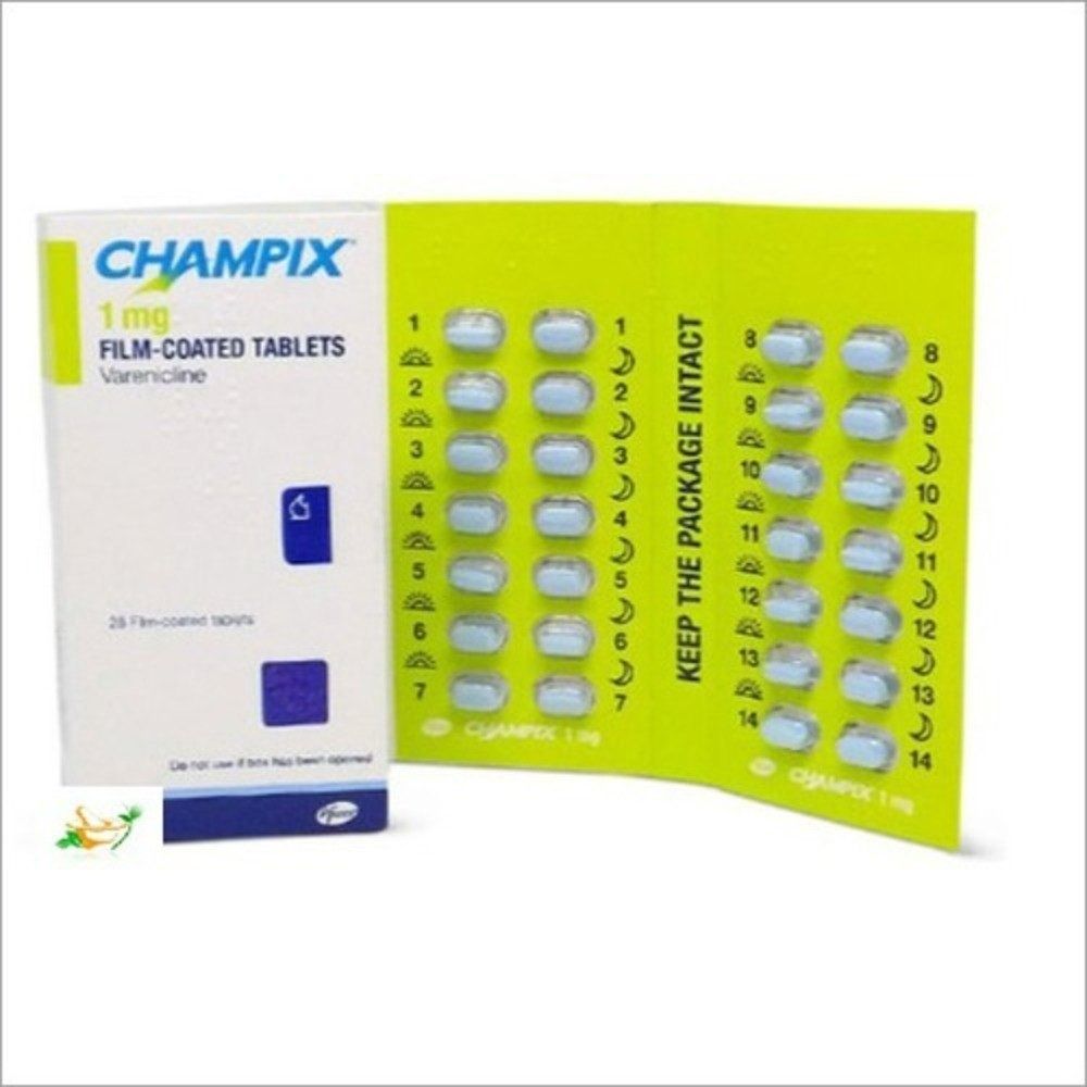 Champix Chantix 0.5mg & 1mg Film-Coated Tablets