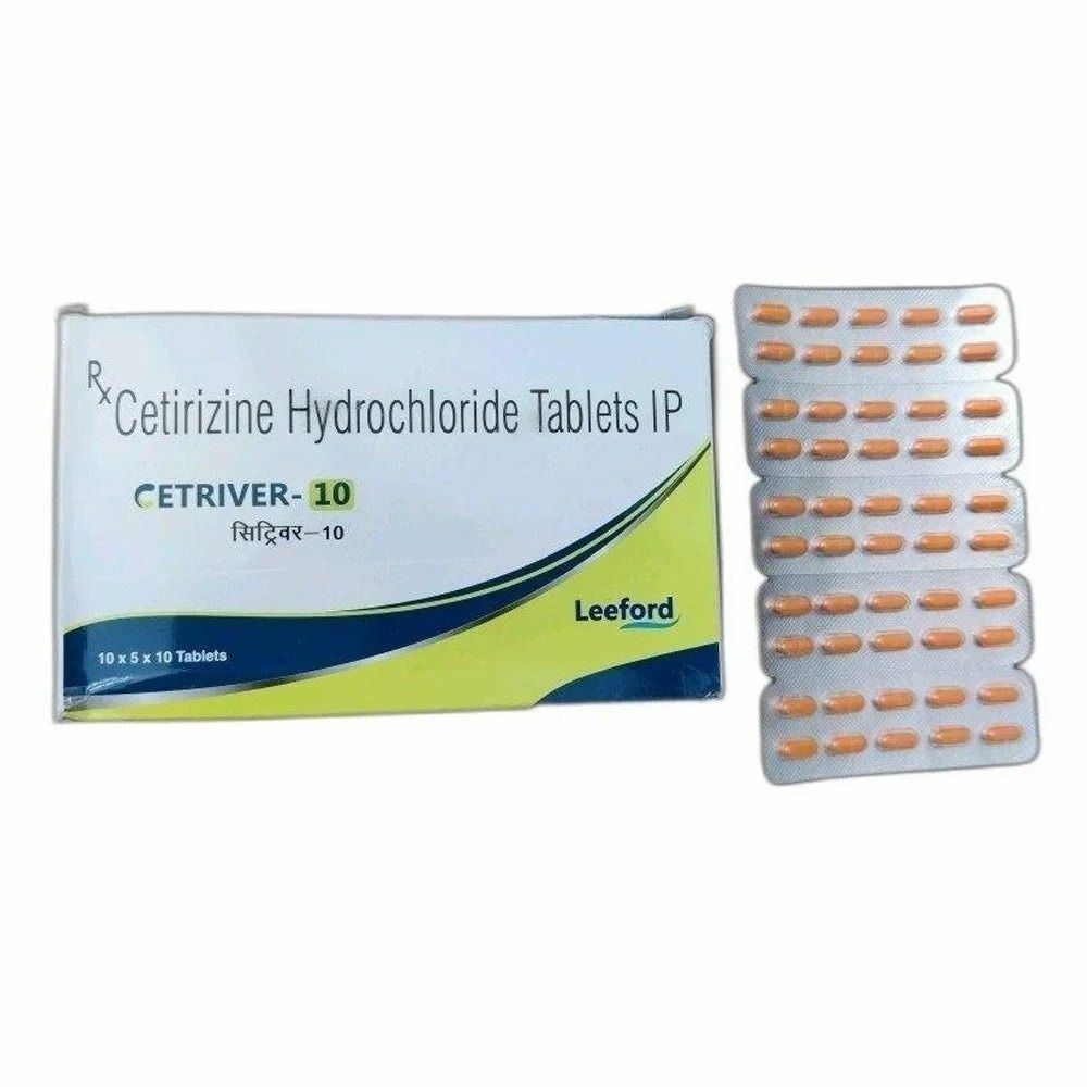 Cetirizine Hydrochloride 10 Mg Tablets