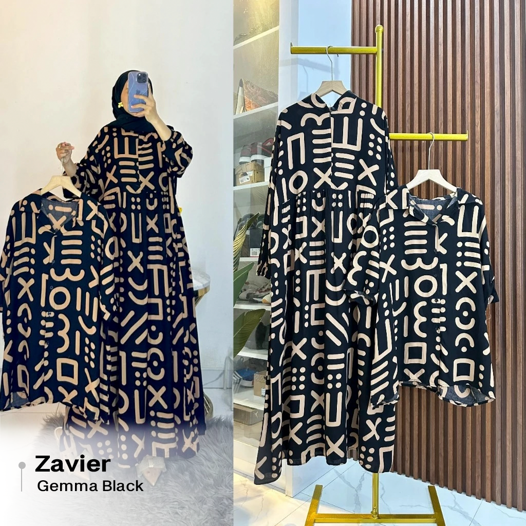 Zavier Couple Bahan Rayon Diamond