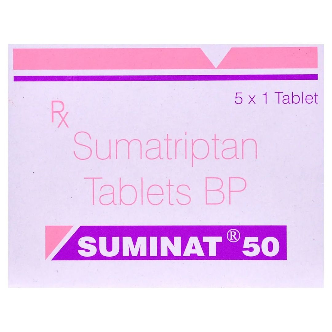 Sumatriptan  50mg Tablet