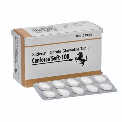 Cenforce - Sildenafil Citrate Chewable 100mg Tablet- viagra