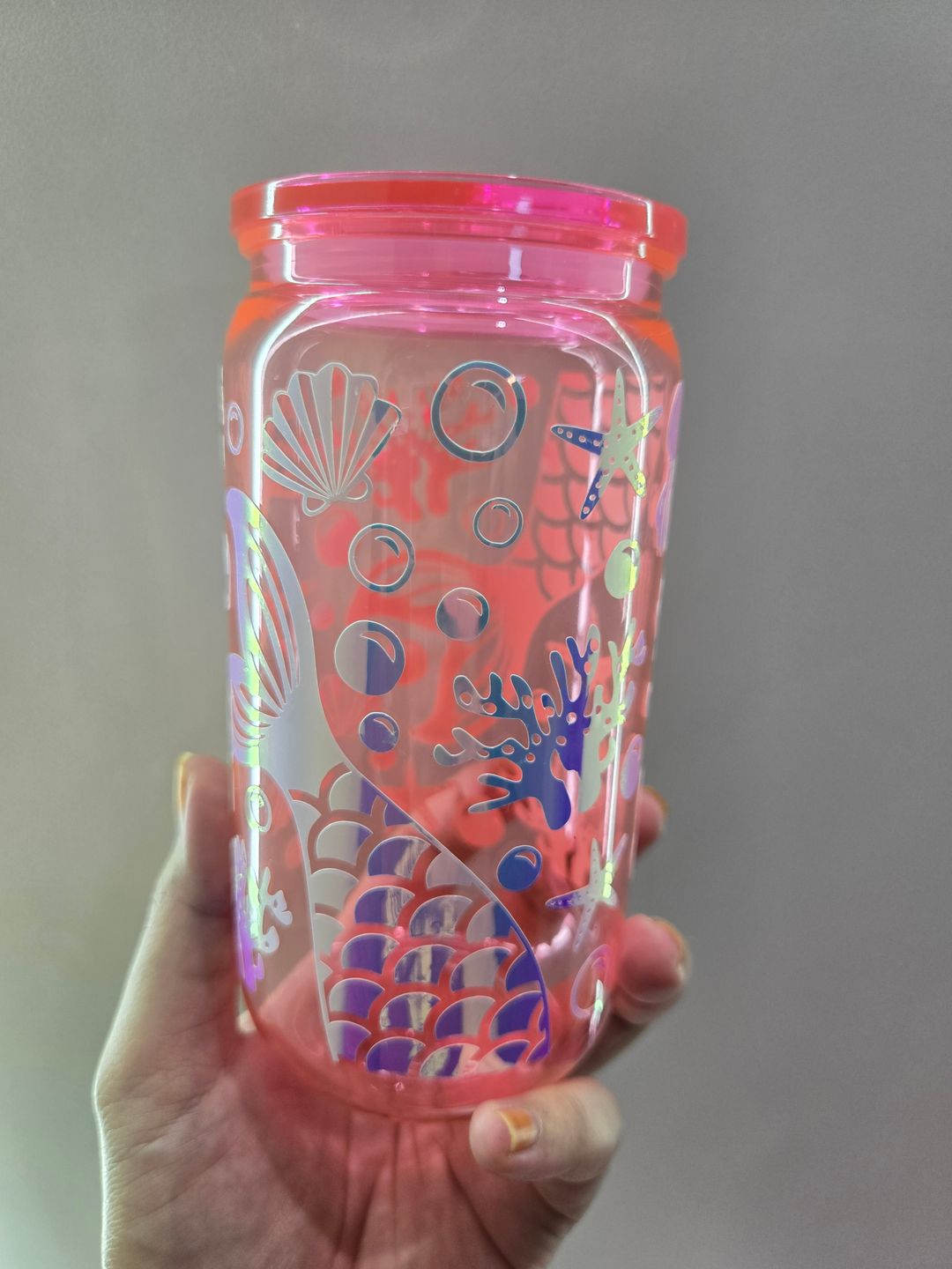 Mermaid Plastic Libby Cup (Pre-Order)