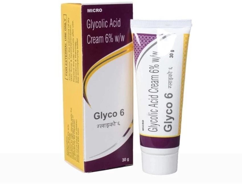 Glycolic Acid Cream 6 %w/w