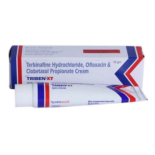 Terbinafine Hydrochloride Ofloxacin & Clobetasol Propionate Cream