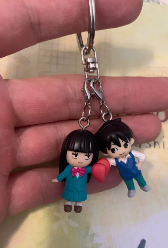 Kimi No Todoke Sawako Kazehaya Heart Charm Keychain