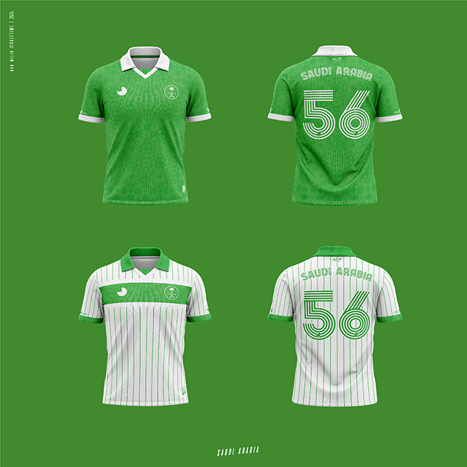 SAUDI ARABIA - Jersi Retro