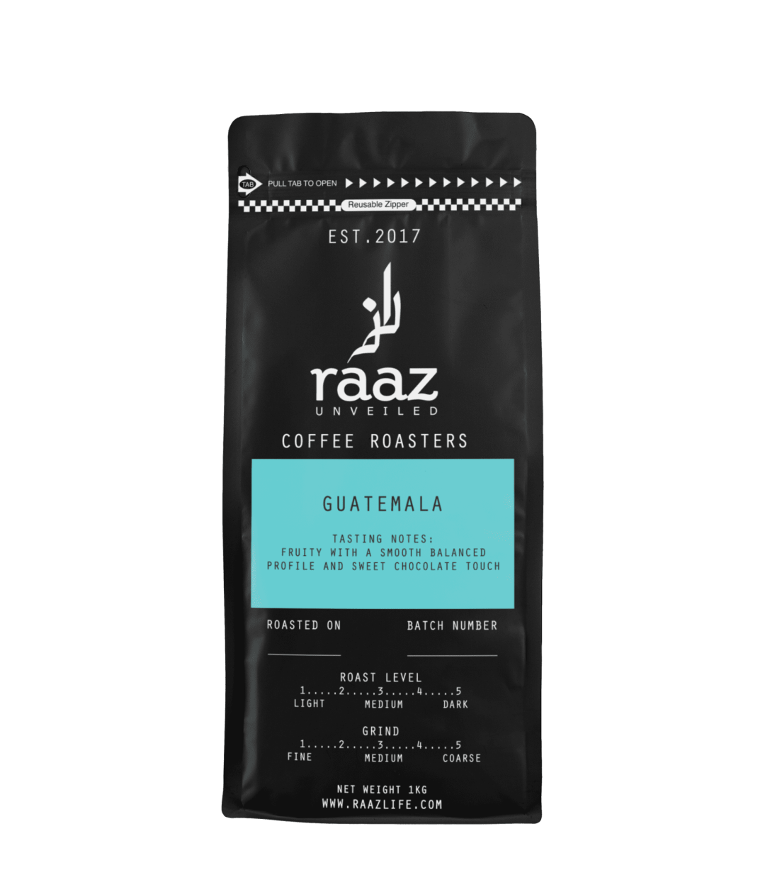 RAAZ GUATEMALA COFFEE BEANS (250 GRMS)