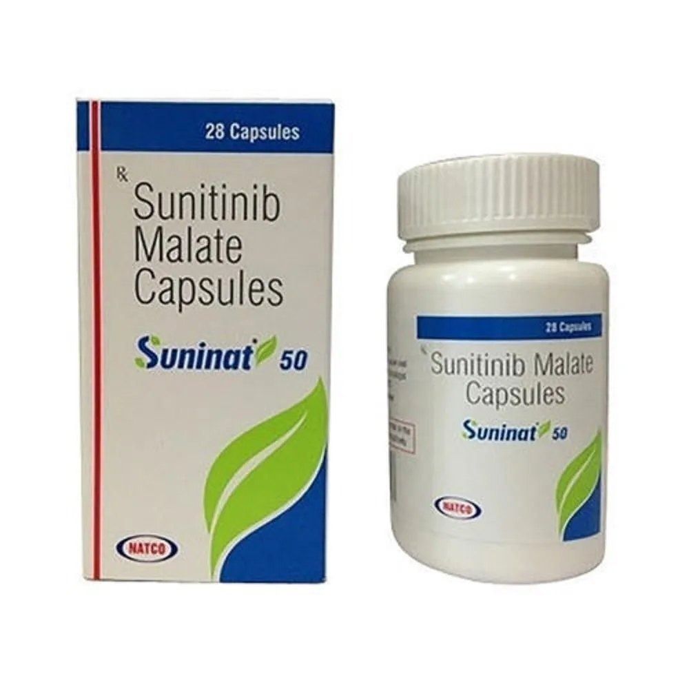 Sunitinib Malate  50mg Capsule