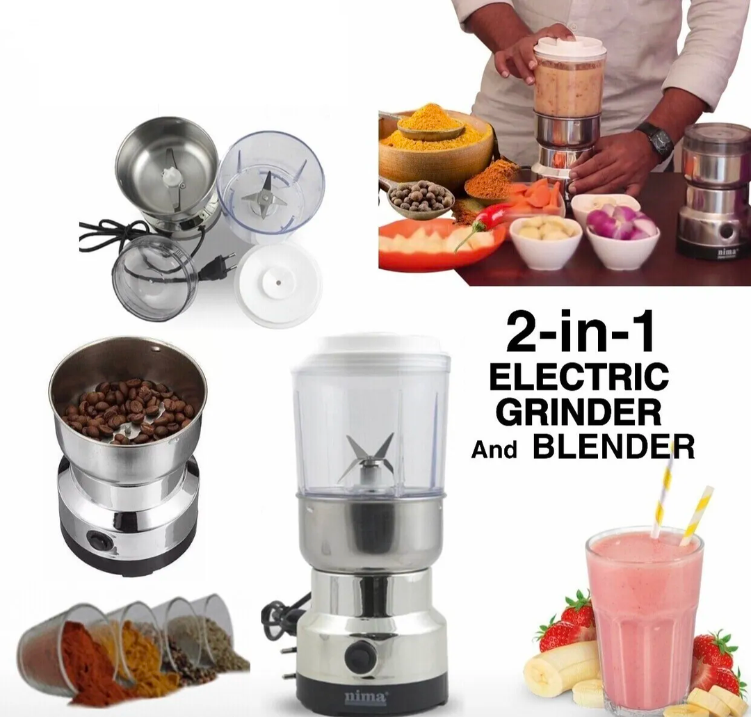 2 In 1 Nima Electric Grinder 