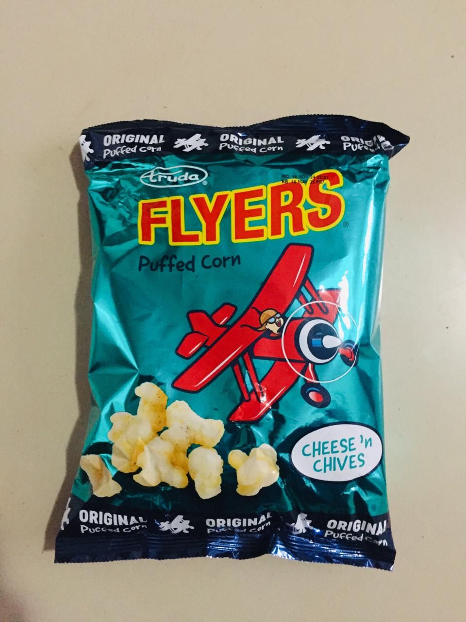 Flyers puffed corn 