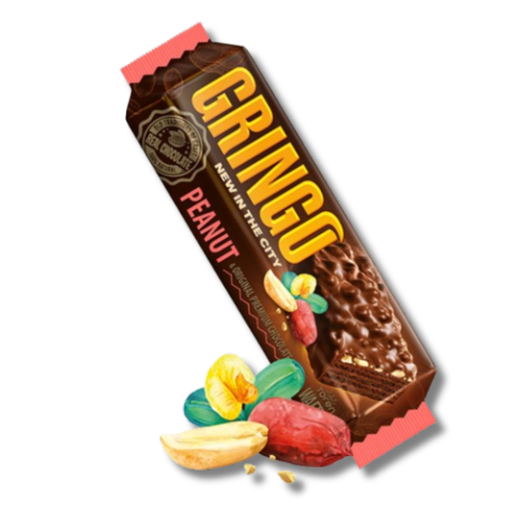  Gringo Peanut Chocolate Wafer 38g