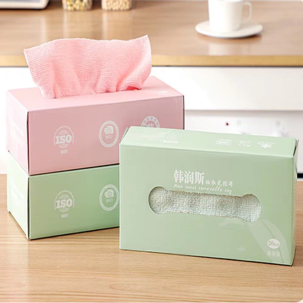 20 Pcs Reusable Cleaning Napkin 