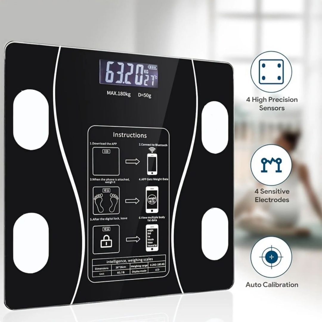 Bluetooth Electronic Weight Scale   1800/-