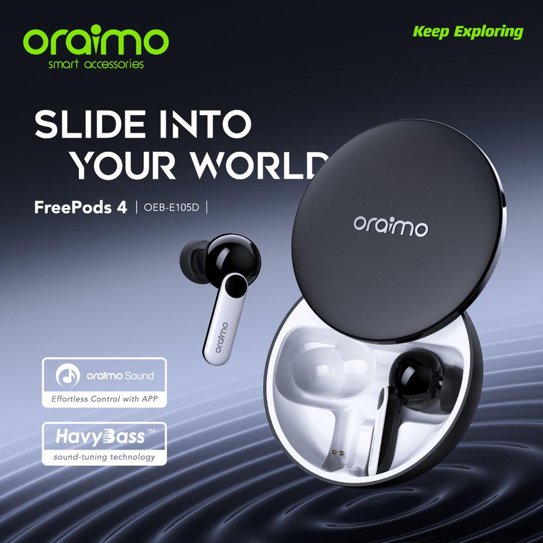 Oraimo Free Pods 4 ANC True Wireless Earbuds