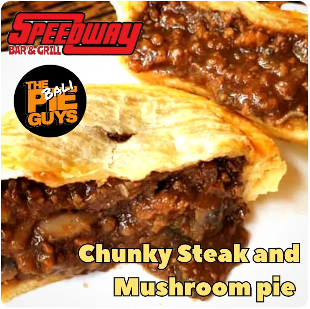 Chunky Steak Mushroom Pie