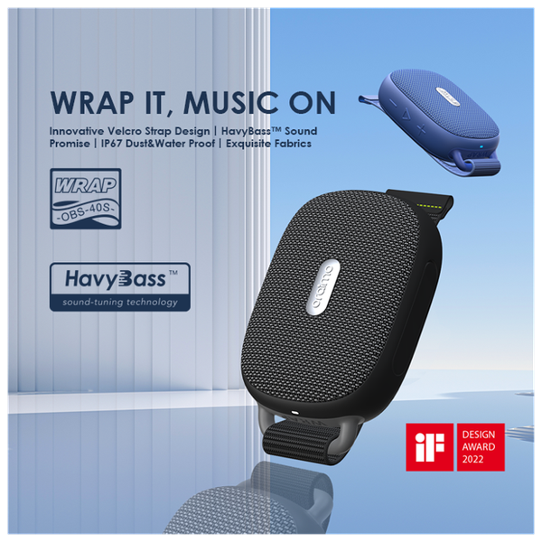 Oraimo Wrap 5W FM IP67 Wireless Speaker